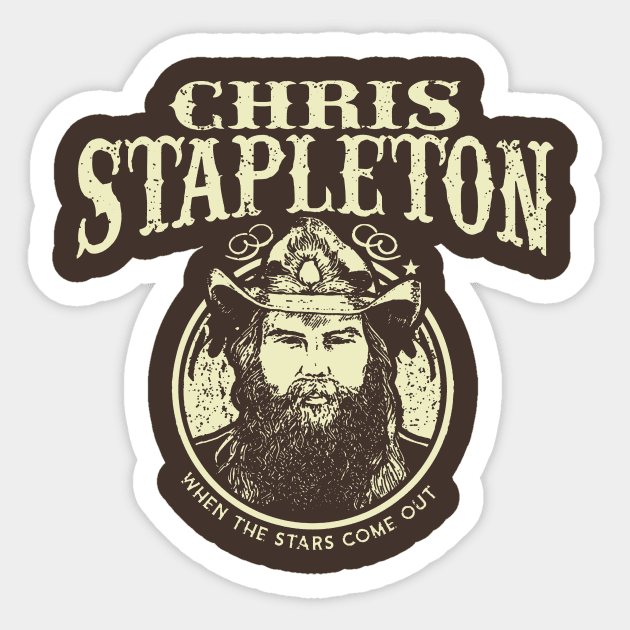 Christopher Alvin Stapleton Sticker by wintoastore